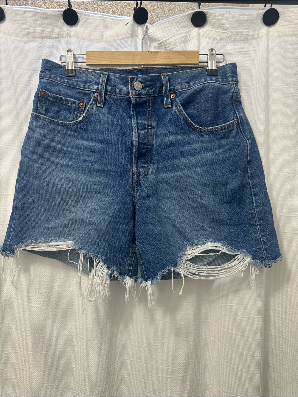 Levi's High-Rise Jean Shorts